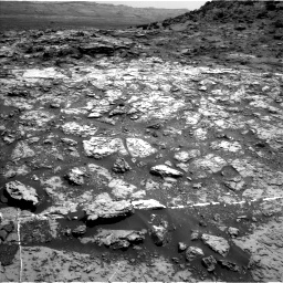 Nasa's Mars rover Curiosity acquired this image using its Left Navigation Camera on Sol 1452, at drive 2104, site number 57