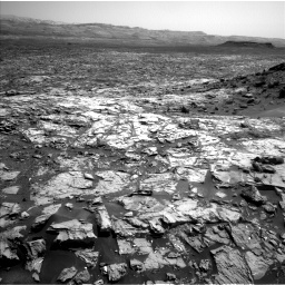 Nasa's Mars rover Curiosity acquired this image using its Left Navigation Camera on Sol 1452, at drive 2170, site number 57