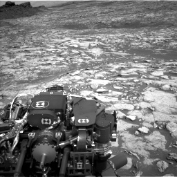 Nasa's Mars rover Curiosity acquired this image using its Left Navigation Camera on Sol 1452, at drive 2290, site number 57