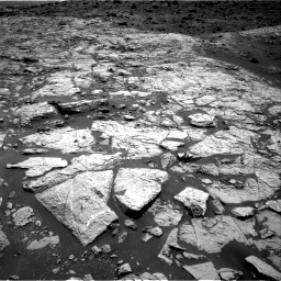 Nasa's Mars rover Curiosity acquired this image using its Right Navigation Camera on Sol 1452, at drive 1996, site number 57
