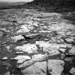 Nasa's Mars rover Curiosity acquired this image using its Right Navigation Camera on Sol 1452, at drive 2008, site number 57