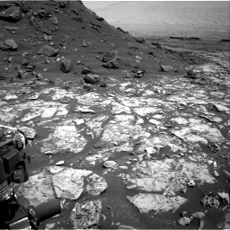 Nasa's Mars rover Curiosity acquired this image using its Right Navigation Camera on Sol 1452, at drive 2026, site number 57