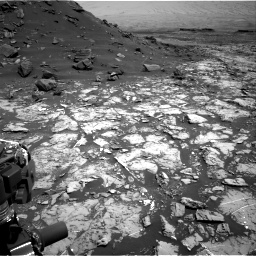 Nasa's Mars rover Curiosity acquired this image using its Right Navigation Camera on Sol 1452, at drive 2038, site number 57