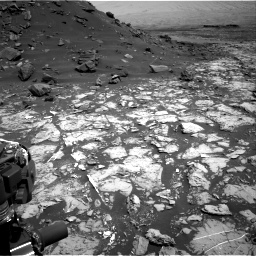 Nasa's Mars rover Curiosity acquired this image using its Right Navigation Camera on Sol 1452, at drive 2044, site number 57