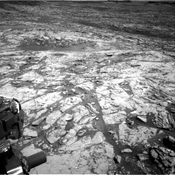 Nasa's Mars rover Curiosity acquired this image using its Right Navigation Camera on Sol 1452, at drive 2206, site number 57