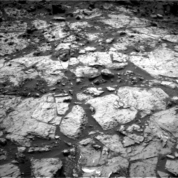 Nasa's Mars rover Curiosity acquired this image using its Left Navigation Camera on Sol 1454, at drive 2302, site number 57