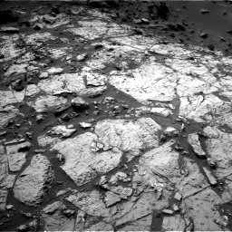 Nasa's Mars rover Curiosity acquired this image using its Left Navigation Camera on Sol 1454, at drive 2308, site number 57