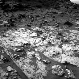 Nasa's Mars rover Curiosity acquired this image using its Left Navigation Camera on Sol 1454, at drive 2356, site number 57