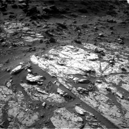 Nasa's Mars rover Curiosity acquired this image using its Left Navigation Camera on Sol 1454, at drive 2362, site number 57