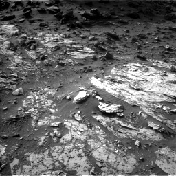 Nasa's Mars rover Curiosity acquired this image using its Left Navigation Camera on Sol 1454, at drive 2368, site number 57