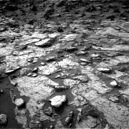 Nasa's Mars rover Curiosity acquired this image using its Left Navigation Camera on Sol 1454, at drive 2404, site number 57