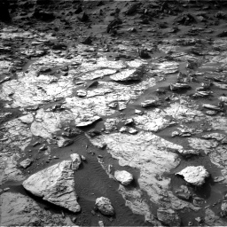 Nasa's Mars rover Curiosity acquired this image using its Left Navigation Camera on Sol 1454, at drive 2410, site number 57