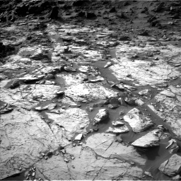 Nasa's Mars rover Curiosity acquired this image using its Left Navigation Camera on Sol 1454, at drive 2428, site number 57