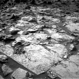 Nasa's Mars rover Curiosity acquired this image using its Left Navigation Camera on Sol 1454, at drive 2434, site number 57
