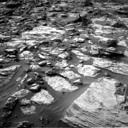 Nasa's Mars rover Curiosity acquired this image using its Left Navigation Camera on Sol 1454, at drive 2452, site number 57