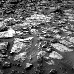 Nasa's Mars rover Curiosity acquired this image using its Left Navigation Camera on Sol 1454, at drive 2458, site number 57