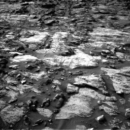 Nasa's Mars rover Curiosity acquired this image using its Left Navigation Camera on Sol 1454, at drive 2470, site number 57