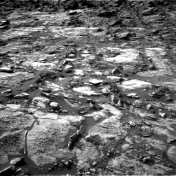 Nasa's Mars rover Curiosity acquired this image using its Left Navigation Camera on Sol 1454, at drive 2482, site number 57