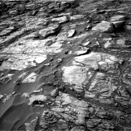 Nasa's Mars rover Curiosity acquired this image using its Left Navigation Camera on Sol 1454, at drive 2518, site number 57