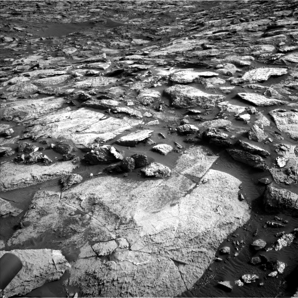 Nasa's Mars rover Curiosity acquired this image using its Left Navigation Camera on Sol 1454, at drive 2542, site number 57