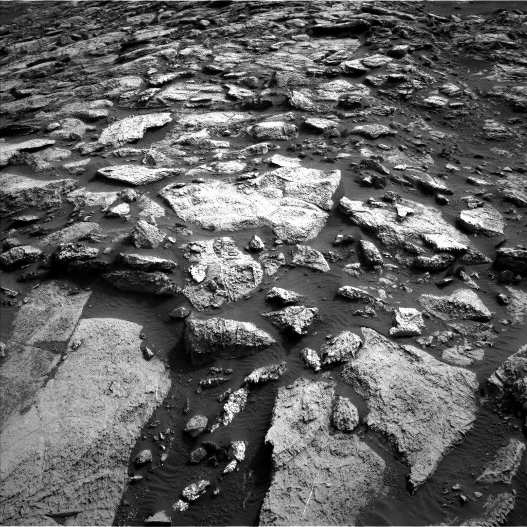 Nasa's Mars rover Curiosity acquired this image using its Left Navigation Camera on Sol 1454, at drive 2542, site number 57