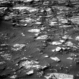 Nasa's Mars rover Curiosity acquired this image using its Left Navigation Camera on Sol 1454, at drive 2572, site number 57