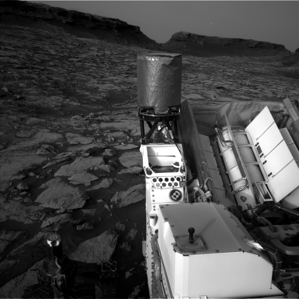 Nasa's Mars rover Curiosity acquired this image using its Left Navigation Camera on Sol 1454, at drive 2582, site number 57