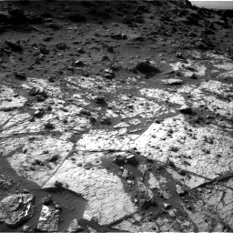 Nasa's Mars rover Curiosity acquired this image using its Right Navigation Camera on Sol 1454, at drive 2350, site number 57