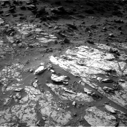 Nasa's Mars rover Curiosity acquired this image using its Right Navigation Camera on Sol 1454, at drive 2368, site number 57