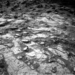 Nasa's Mars rover Curiosity acquired this image using its Right Navigation Camera on Sol 1454, at drive 2398, site number 57