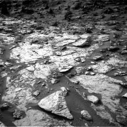 Nasa's Mars rover Curiosity acquired this image using its Right Navigation Camera on Sol 1454, at drive 2416, site number 57