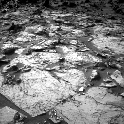 Nasa's Mars rover Curiosity acquired this image using its Right Navigation Camera on Sol 1454, at drive 2434, site number 57