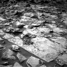 Nasa's Mars rover Curiosity acquired this image using its Right Navigation Camera on Sol 1454, at drive 2440, site number 57