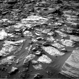 Nasa's Mars rover Curiosity acquired this image using its Right Navigation Camera on Sol 1454, at drive 2458, site number 57