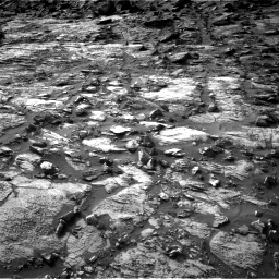 Nasa's Mars rover Curiosity acquired this image using its Right Navigation Camera on Sol 1454, at drive 2482, site number 57