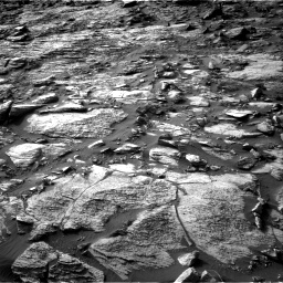 Nasa's Mars rover Curiosity acquired this image using its Right Navigation Camera on Sol 1454, at drive 2494, site number 57