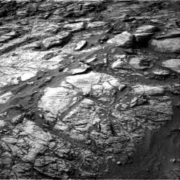 Nasa's Mars rover Curiosity acquired this image using its Right Navigation Camera on Sol 1454, at drive 2512, site number 57