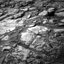 Nasa's Mars rover Curiosity acquired this image using its Right Navigation Camera on Sol 1454, at drive 2518, site number 57