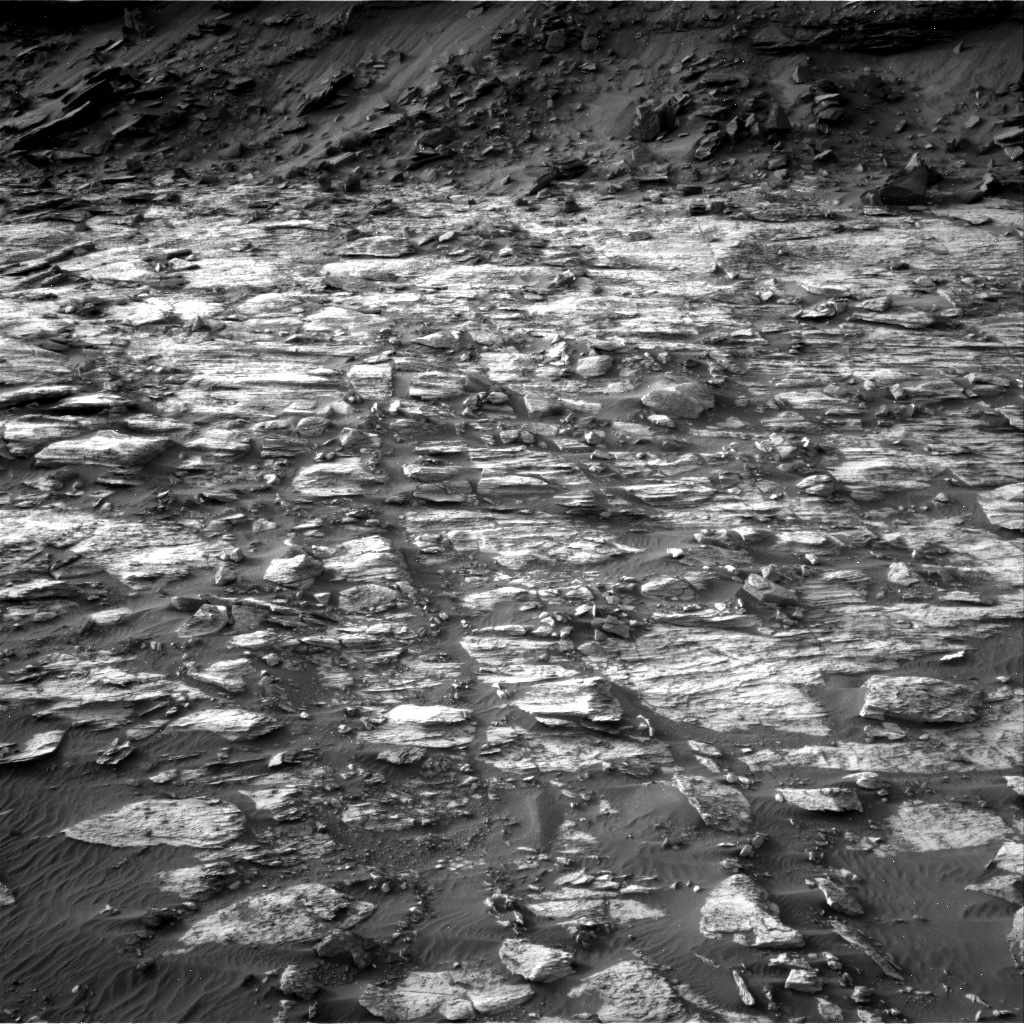 Nasa's Mars rover Curiosity acquired this image using its Right Navigation Camera on Sol 1454, at drive 2582, site number 57