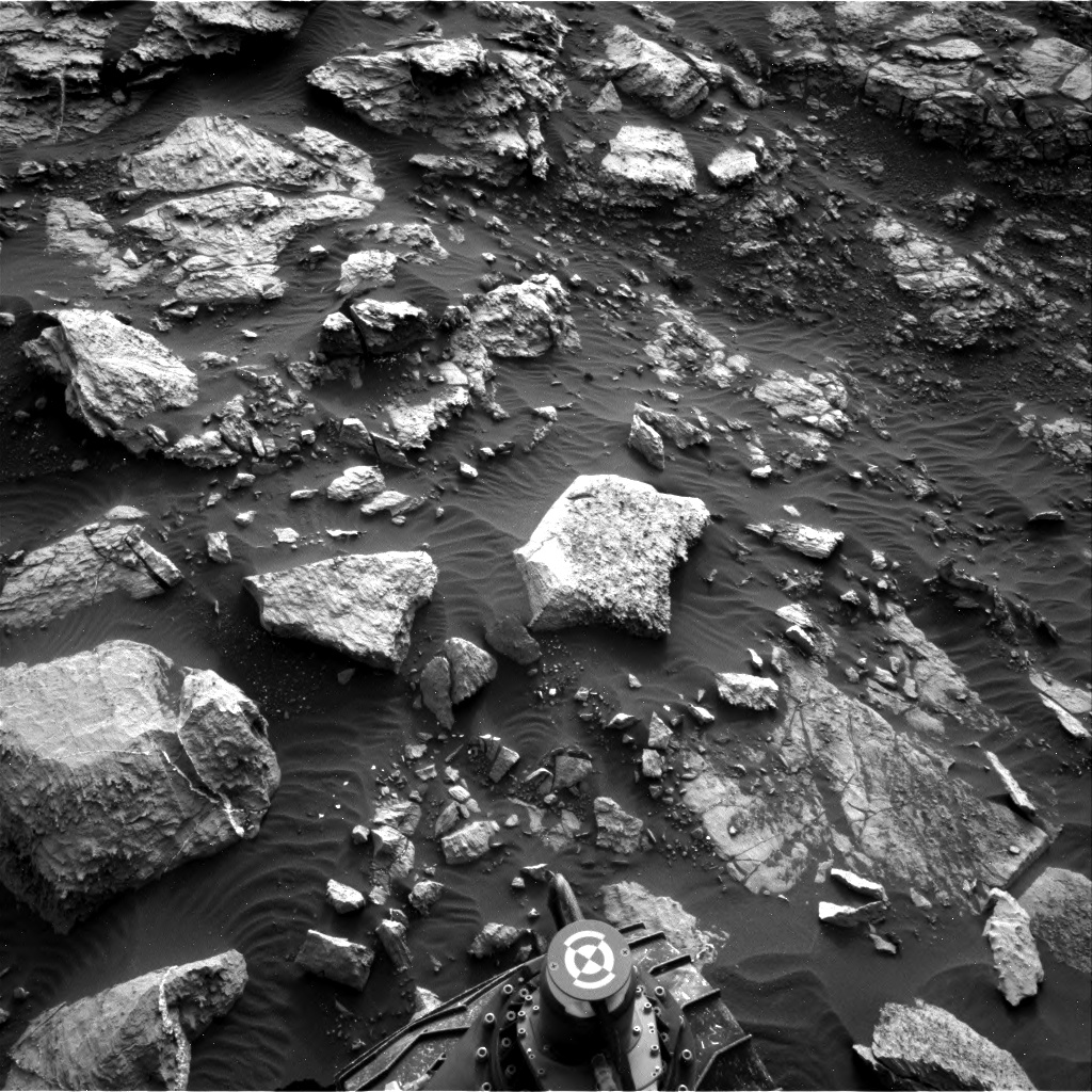 Nasa's Mars rover Curiosity acquired this image using its Right Navigation Camera on Sol 1454, at drive 2582, site number 57
