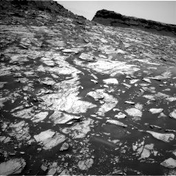Nasa's Mars rover Curiosity acquired this image using its Left Navigation Camera on Sol 1455, at drive 2642, site number 57