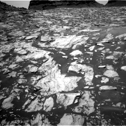 Nasa's Mars rover Curiosity acquired this image using its Left Navigation Camera on Sol 1455, at drive 2654, site number 57
