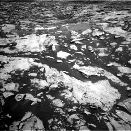 Nasa's Mars rover Curiosity acquired this image using its Left Navigation Camera on Sol 1455, at drive 2672, site number 57