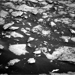 Nasa's Mars rover Curiosity acquired this image using its Left Navigation Camera on Sol 1455, at drive 2708, site number 57