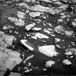 Nasa's Mars rover Curiosity acquired this image using its Left Navigation Camera on Sol 1455, at drive 2714, site number 57