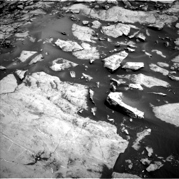 Nasa's Mars rover Curiosity acquired this image using its Left Navigation Camera on Sol 1455, at drive 2720, site number 57