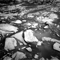 Nasa's Mars rover Curiosity acquired this image using its Left Navigation Camera on Sol 1455, at drive 2744, site number 57