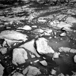 Nasa's Mars rover Curiosity acquired this image using its Left Navigation Camera on Sol 1455, at drive 2750, site number 57
