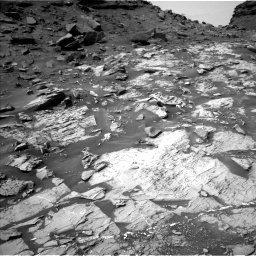 Nasa's Mars rover Curiosity acquired this image using its Left Navigation Camera on Sol 1455, at drive 2756, site number 57