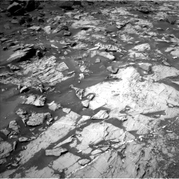 Nasa's Mars rover Curiosity acquired this image using its Left Navigation Camera on Sol 1455, at drive 2768, site number 57
